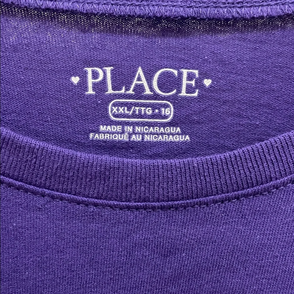The Children's Place Vibrant Purple Long Sleeve Tee